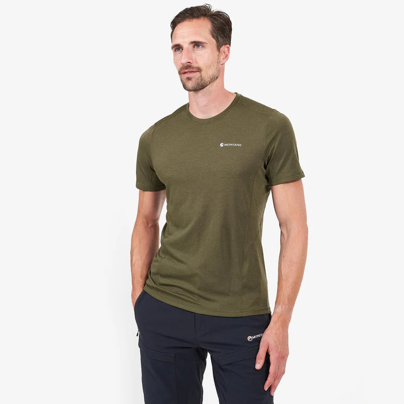 Montane Dart Tee Shirt Khaki