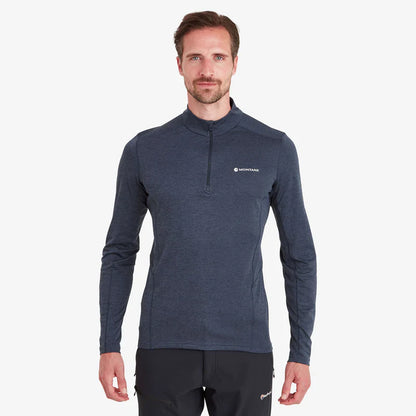 Montane Orion Blue Dart Zip Neck Top