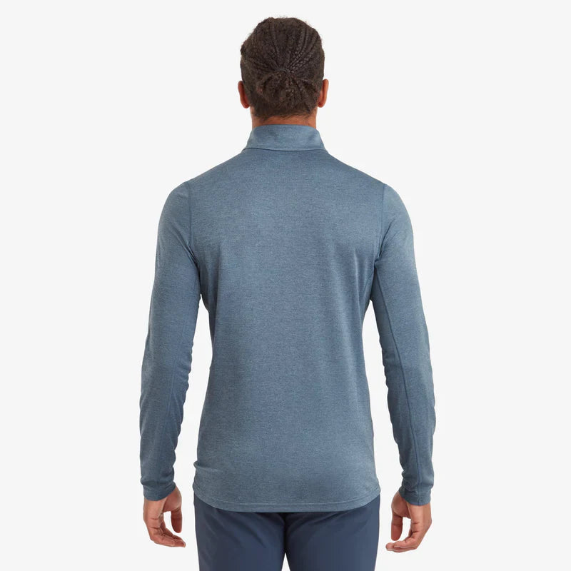 Montane Dart Zip Neck Stone Blue