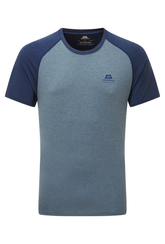 Mountain Equipment Nava Tee Shirt Dusk Blue