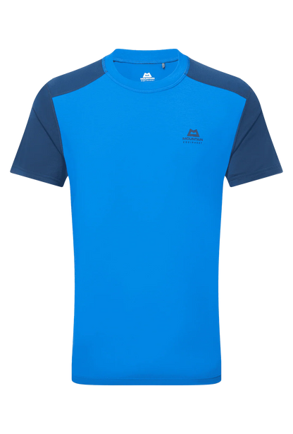 Mountain Equipment Block Headpoint Tee Shirt Admiral-blue