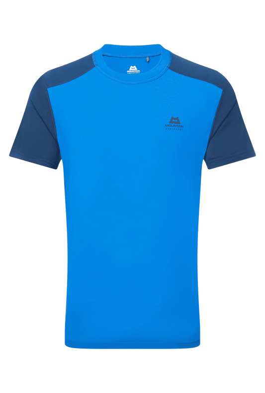 Mountain Equipment Block Headpoint Tee Shirt Admiral-blue