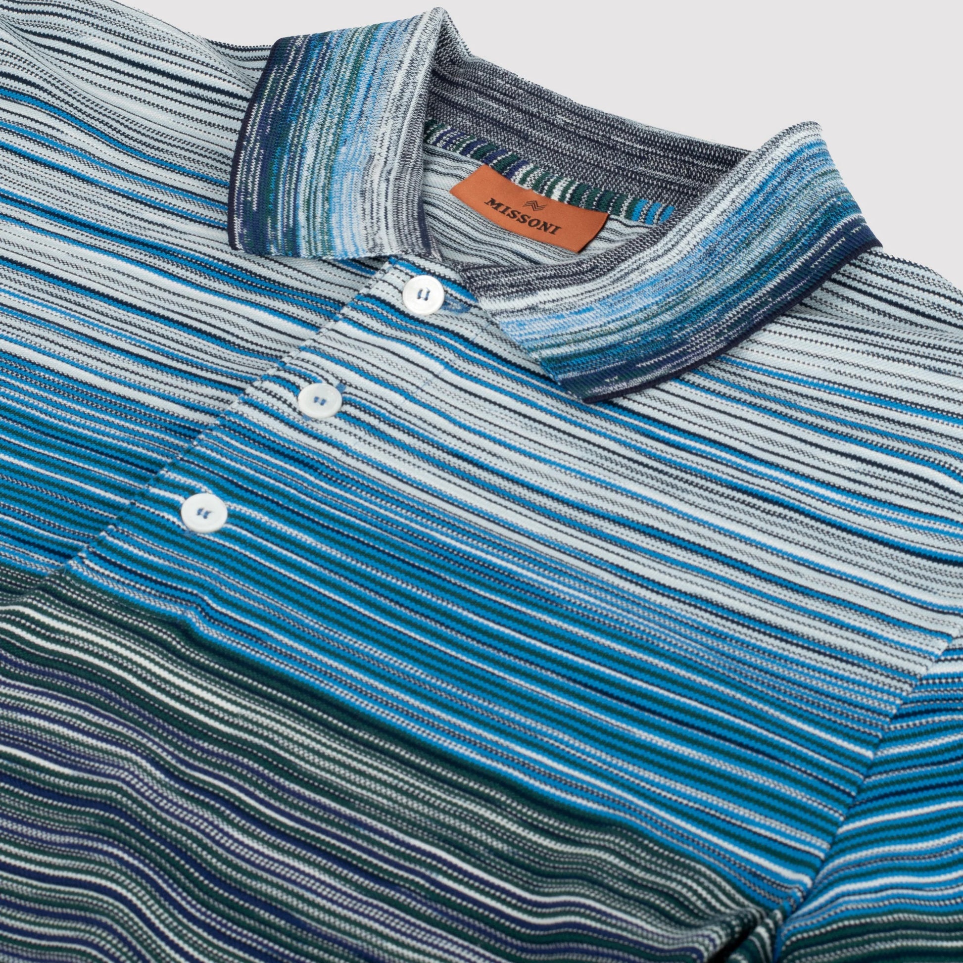 Missoni Long Sleeve Polo Shirt