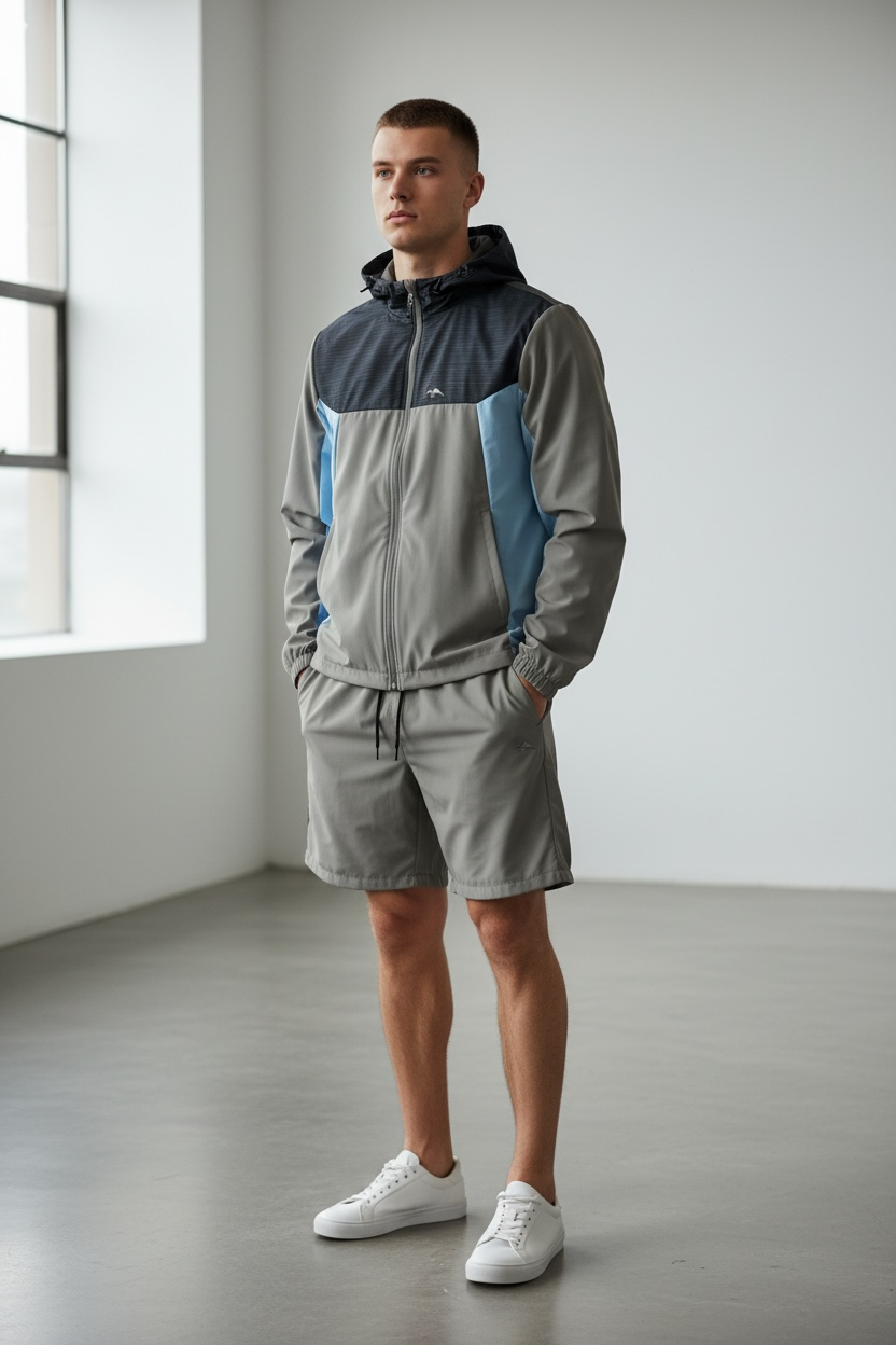 Alpinist Apex 3 Piece Set Grey/Blue