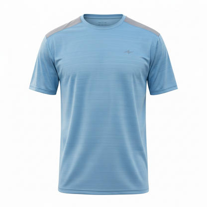 Alpinist Tech Tee & Short Set Blue/Grey
