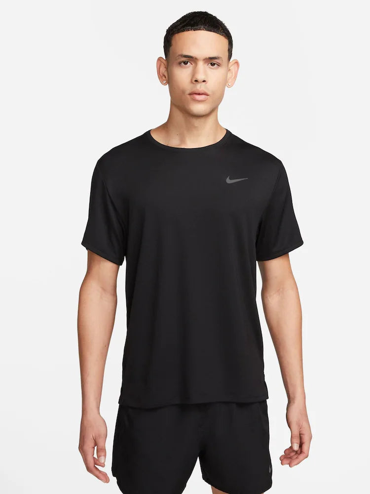 Nike Black Dri-FIT Miler Running T-Shirt