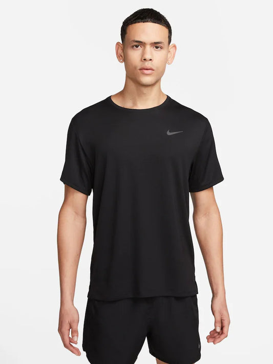 Nike Black Dri-FIT Miler Running T-Shirt