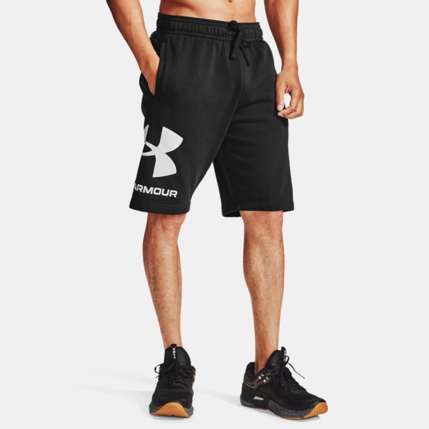 Under Armour Black Rival Fleece Shorts