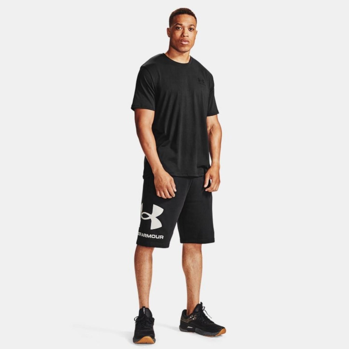 Under Armour Black Rival Fleece Shorts