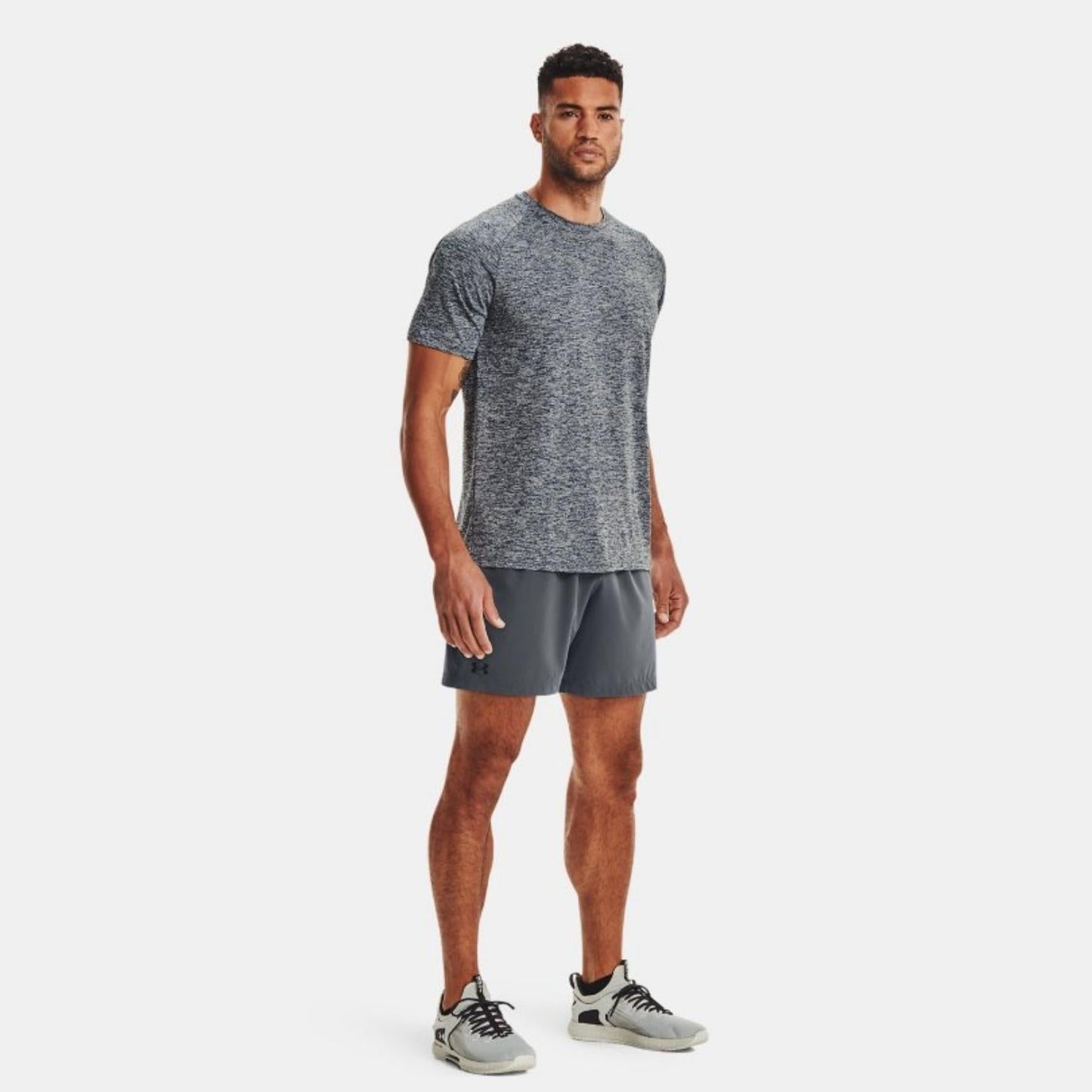 Under Armour Grey Short Sleeve Tech Top