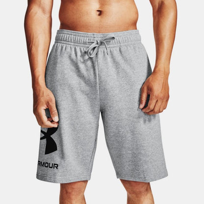 Under Armour Grey Rival Fleece Shorts