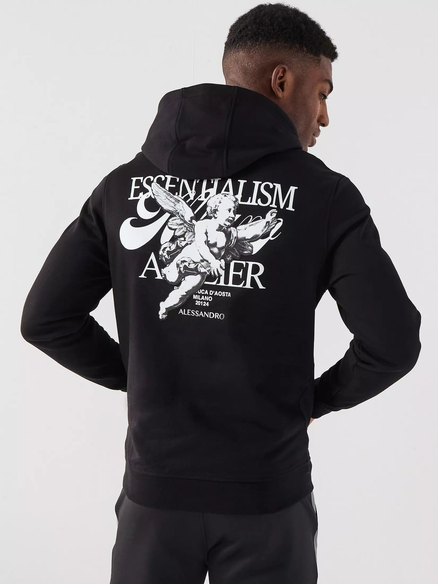 Alessandro Zavetti Putto Hoody Black