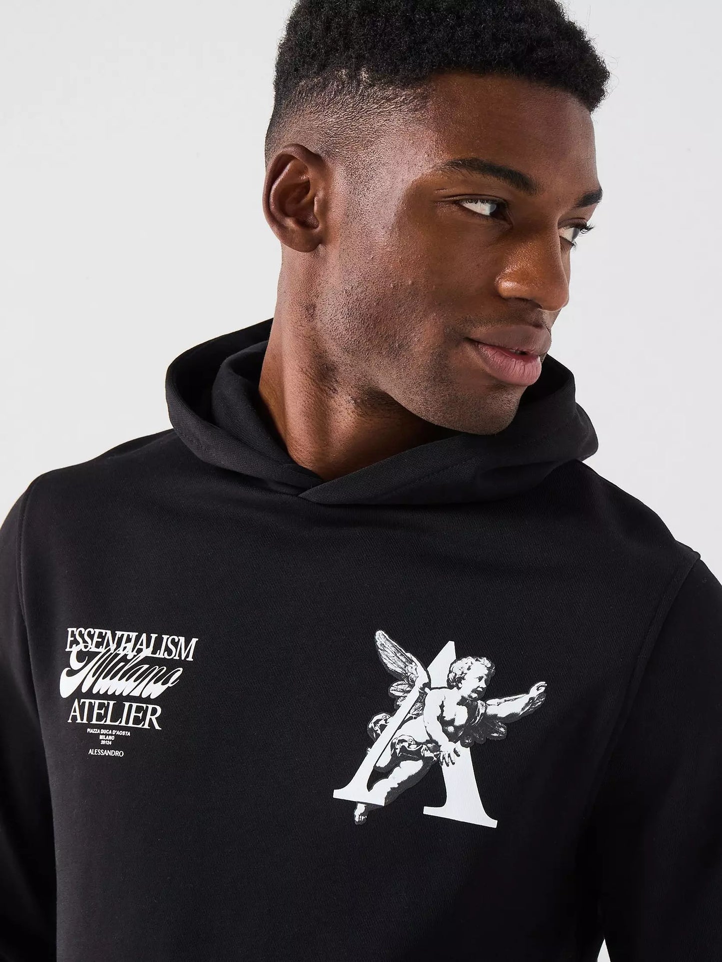 Alessandro Zavetti Putto Hoody Black