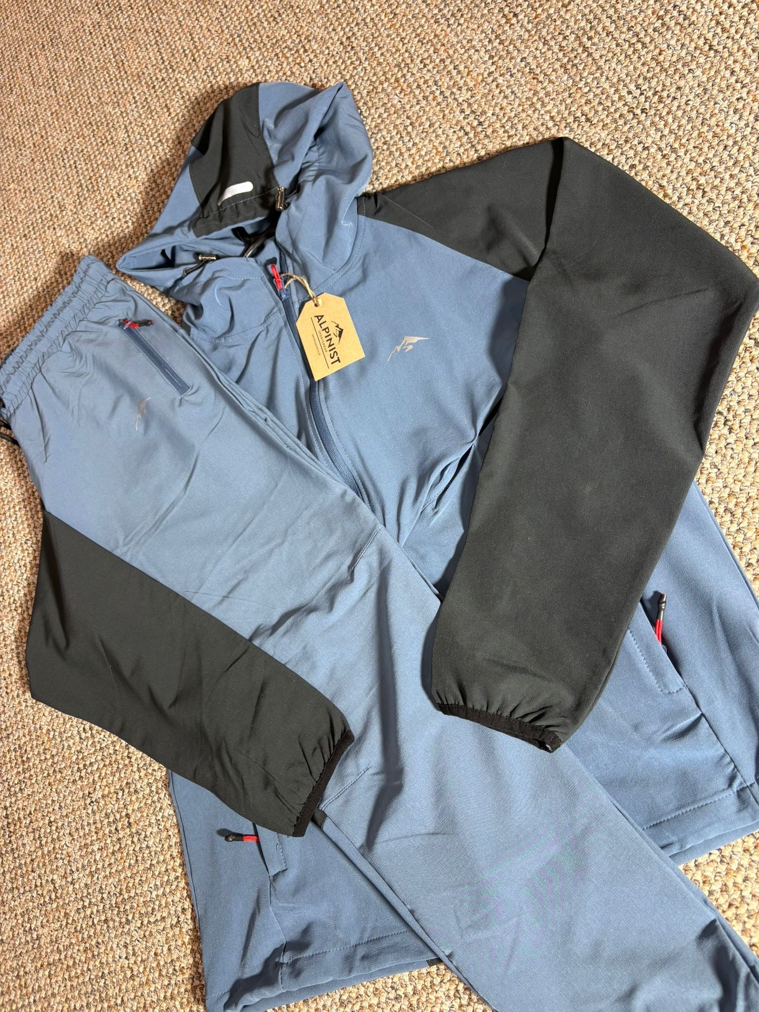 Alpinst Reprimo Tracksuit Blue/Black