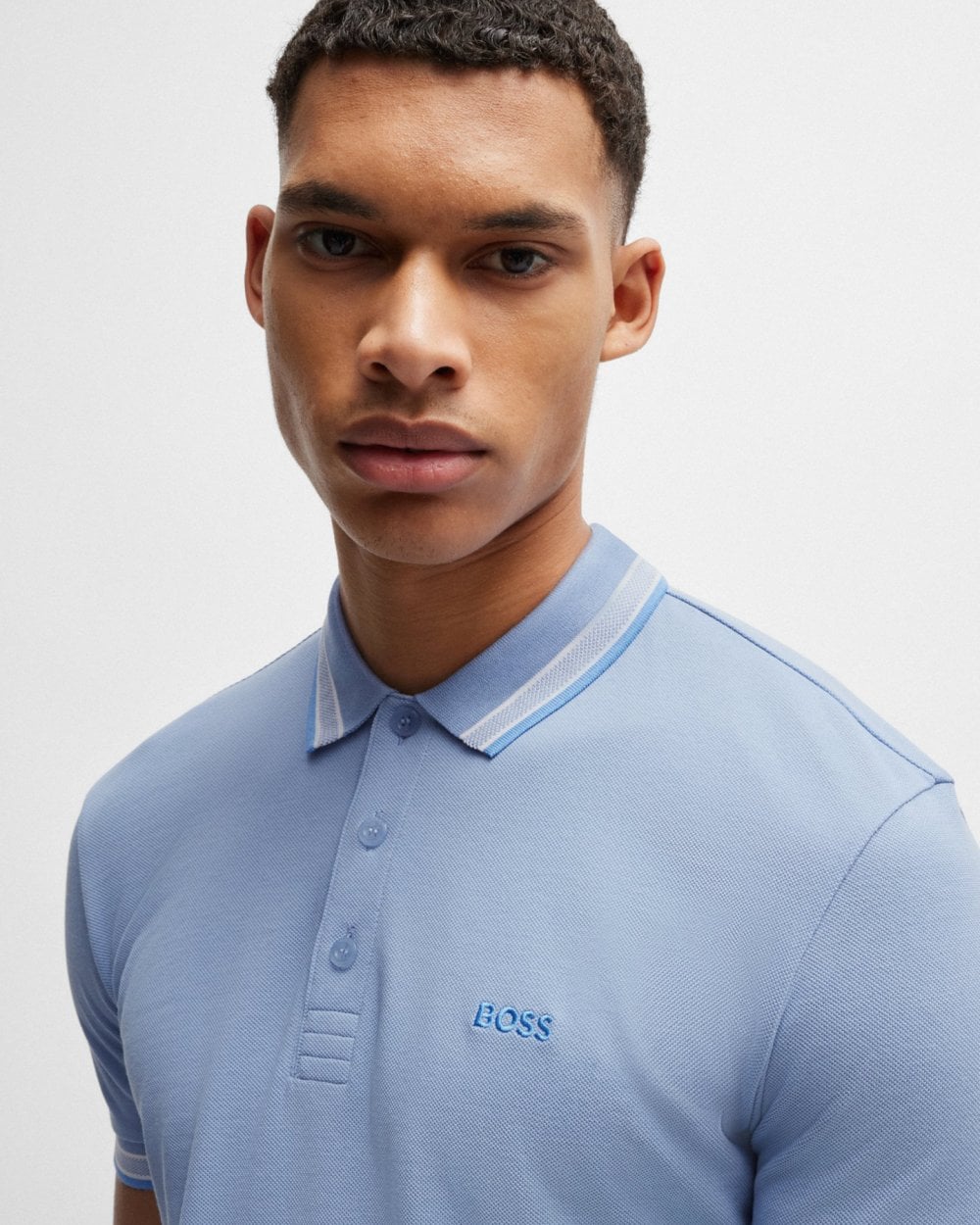 Hugo Boss Paddy Polo Shirt Blue