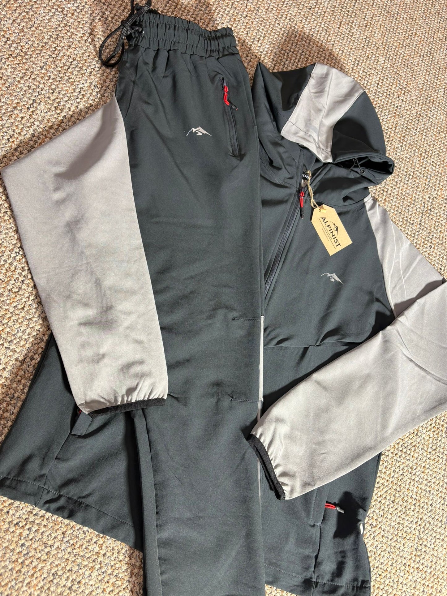 Alpinist Tracksuit Grey/Charcoal