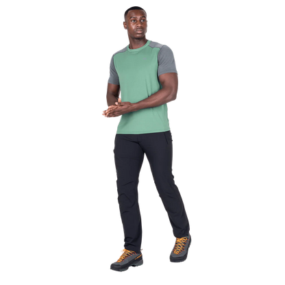 Mountain Equipment Headpoint Block Tee Shirt Saige-Flint
