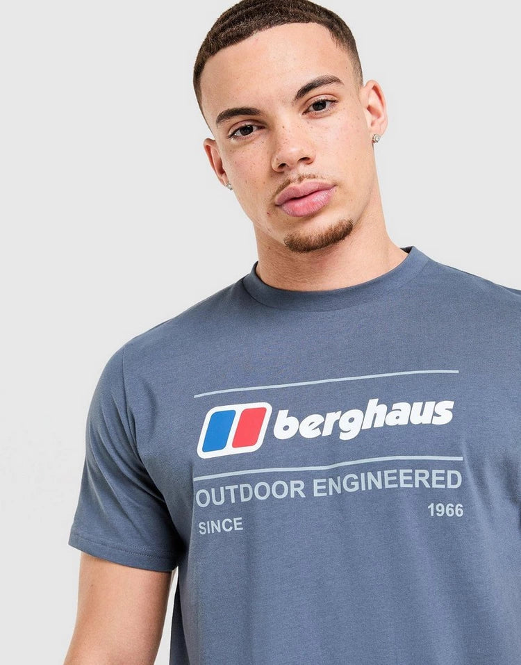 Berghaus Engineer Tee Shirt Dark Grey