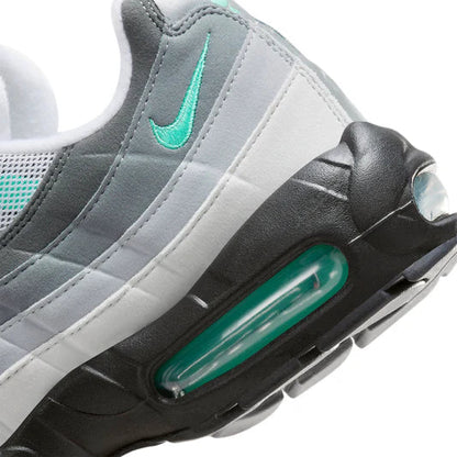 Nike Air Max 95 White/Hyper Turq-Iron Grey