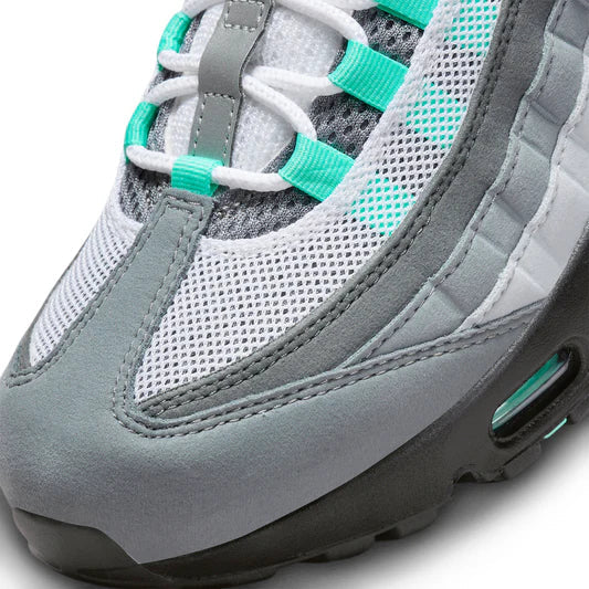 Nike Air Max 95 White/Hyper Turq-Iron Grey