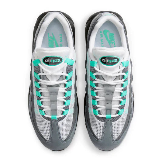 Nike Air Max 95 White/Hyper Turq-Iron Grey