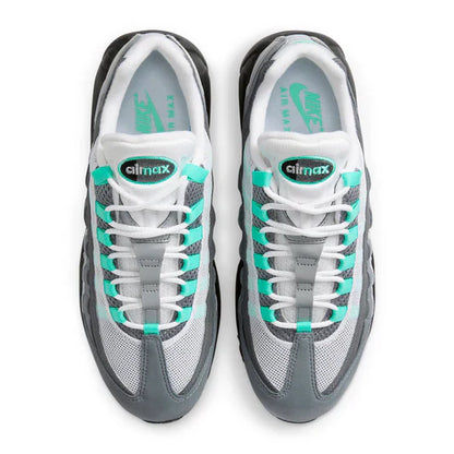 Nike Air Max 95 White/Hyper Turq-Iron Grey