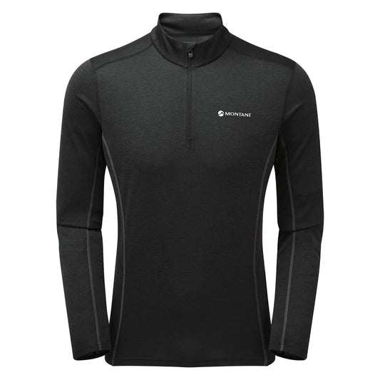 Montane Dart Zip Neck Black