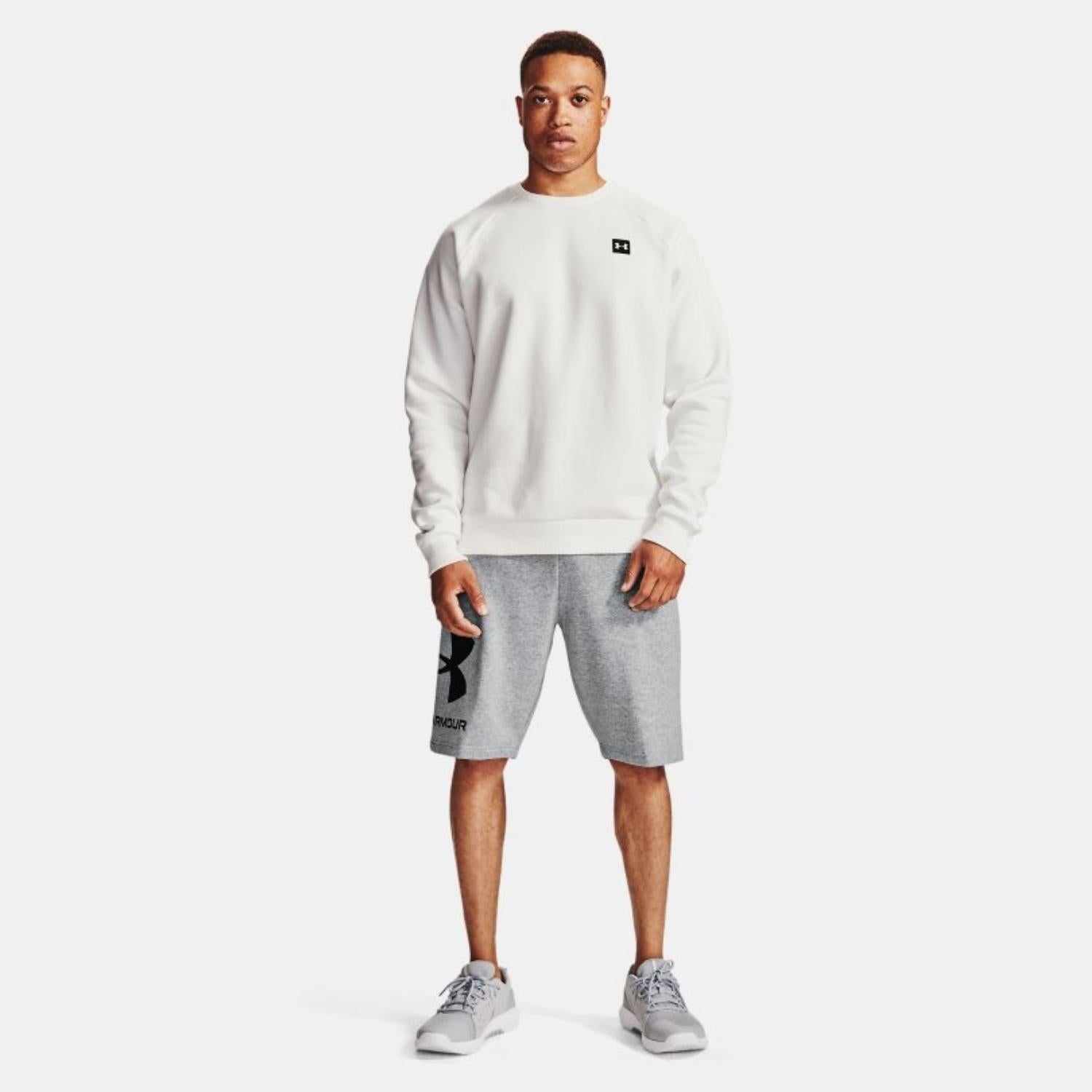 Under Armour Grey Rival Fleece Shorts