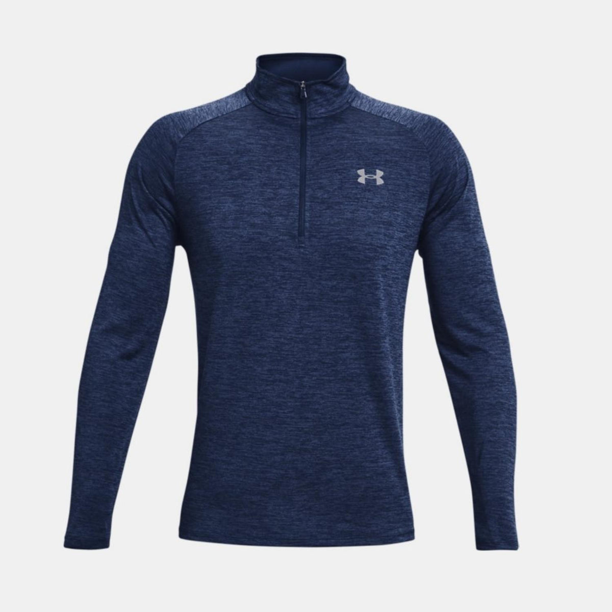 Under Armour Navy Tech Long Sleeve Zip Top