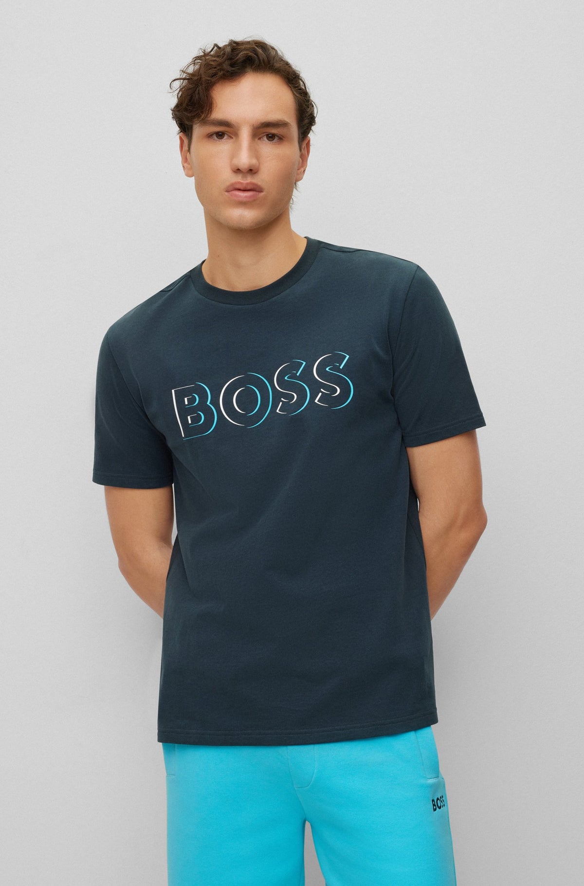 Hugo Boss Tee 5 Navy